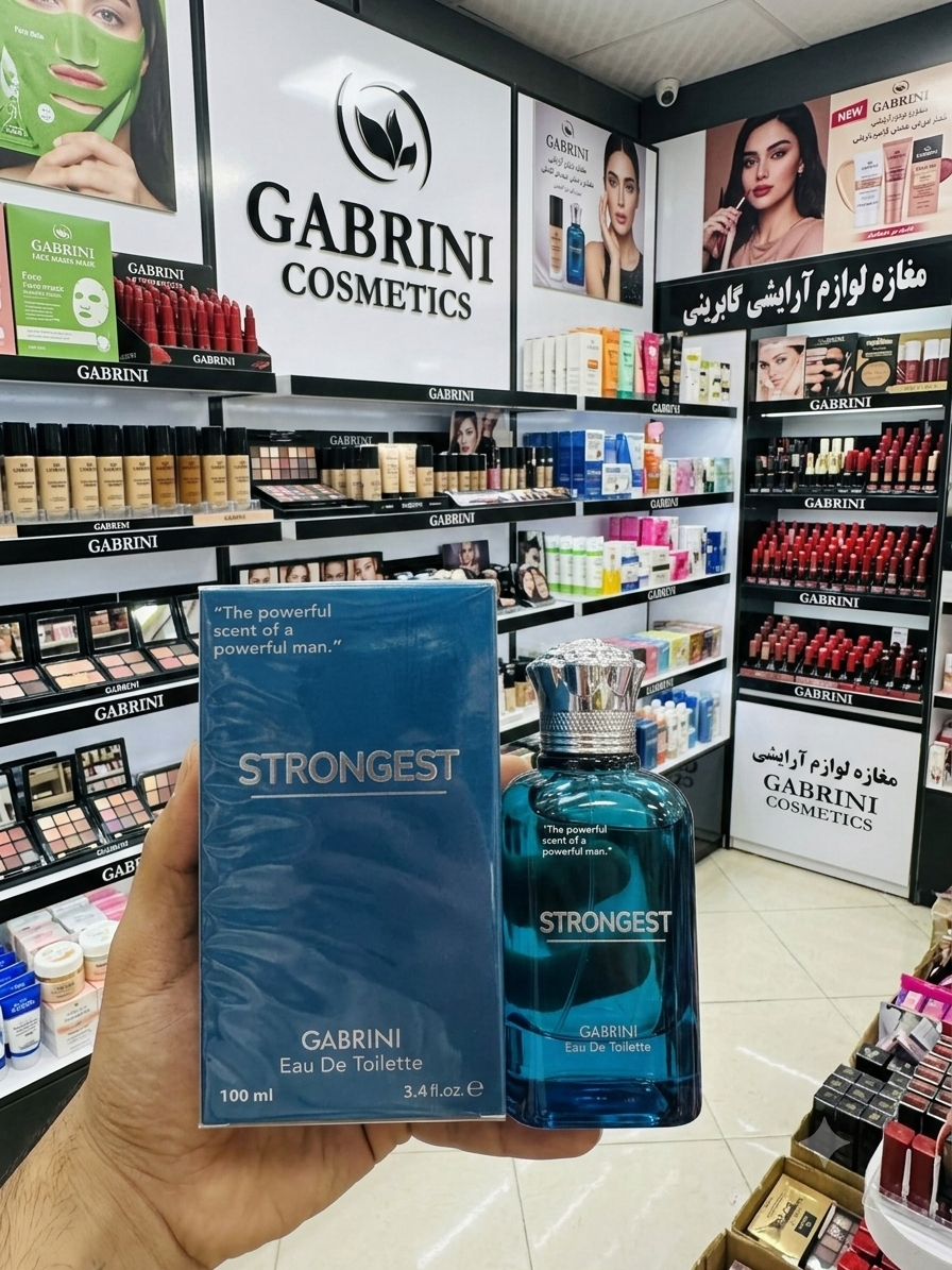 ادکلن مردانه گابرینی Gabrini مدل STRONGEST حجم ۱۰۰ ميل