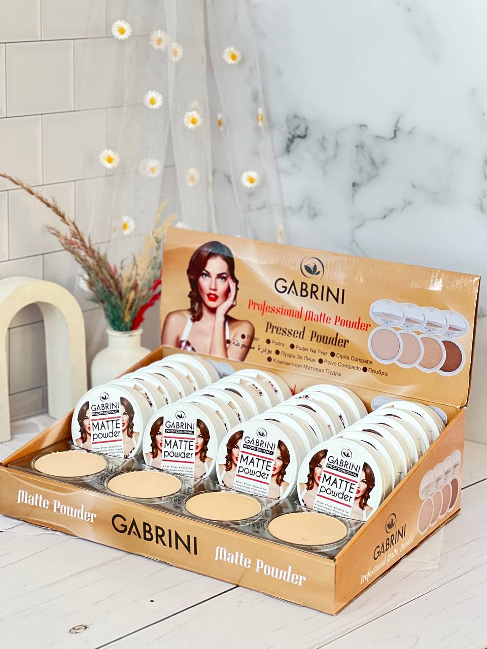 پنکک مات گابرینی MATTE poder (شماره ۱ تا ۳)