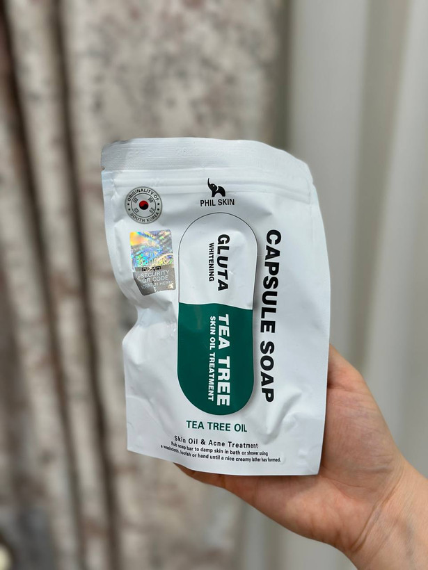 صابون کپسولی فیل اسکین حاوی گلوتاتیون و کلاژن وزن ۱۰۰ گرم